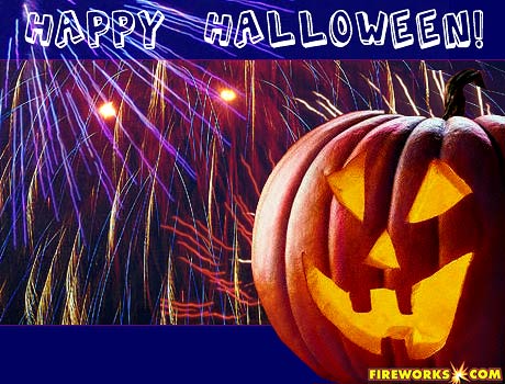 Bingo Halloween Fireworks