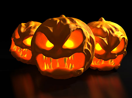 Bingo Halloween Lamps