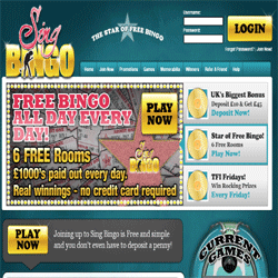 Sing Bingo